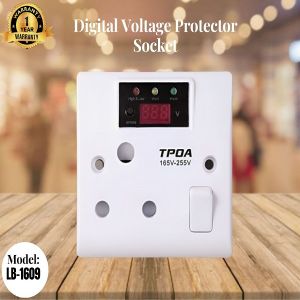 TPOA - Digital Voltage Protector 3 Pin Round Socket
