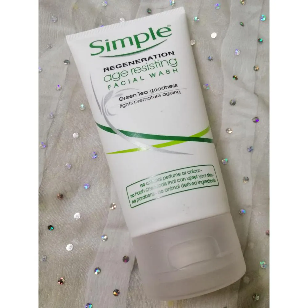 Simple Regeneration Age Resisting Facial Wash (150ml) UK