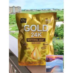 Vivi skin care Gold soap 80g (Thailand)