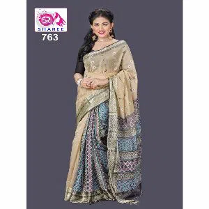 Half Silk Saree For Women 