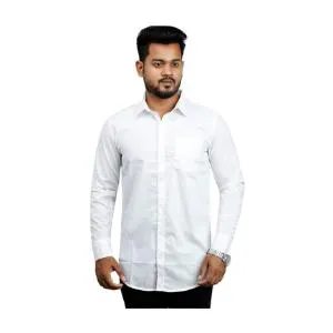 indian solid  cotton official  shirt for man