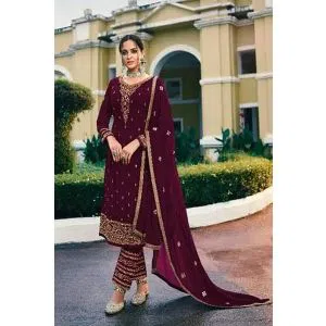 Unstitched Indian Three Piece for Women