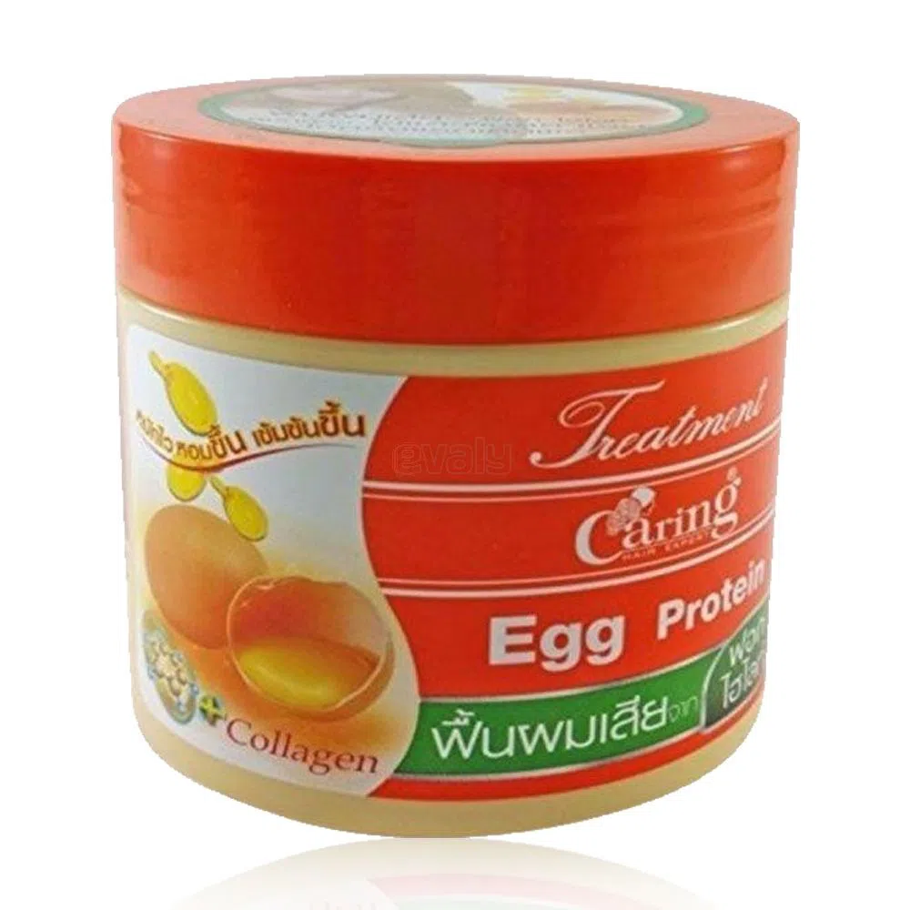Caring Thailand Egg Protein Hair Mask Repair Treatment -500ml Thailand