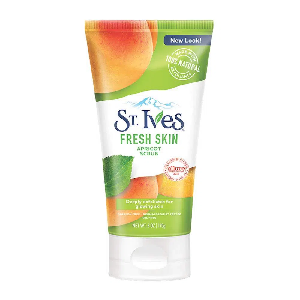 ST.IVES Fresh Skin Apricot Scrub 170 GM USA