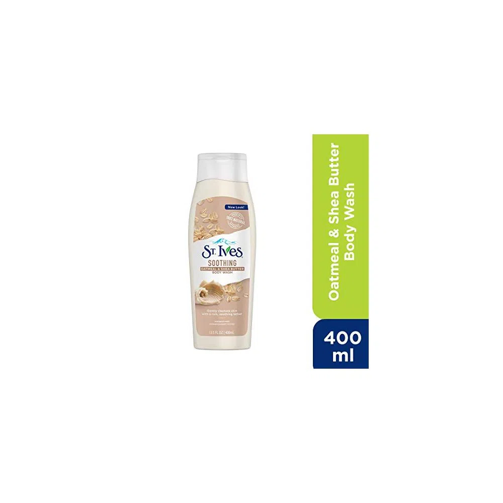  NirvorShop St. Ives Soothing Oatmeal & Shea Butter Body Wash - 400 ML Thailand