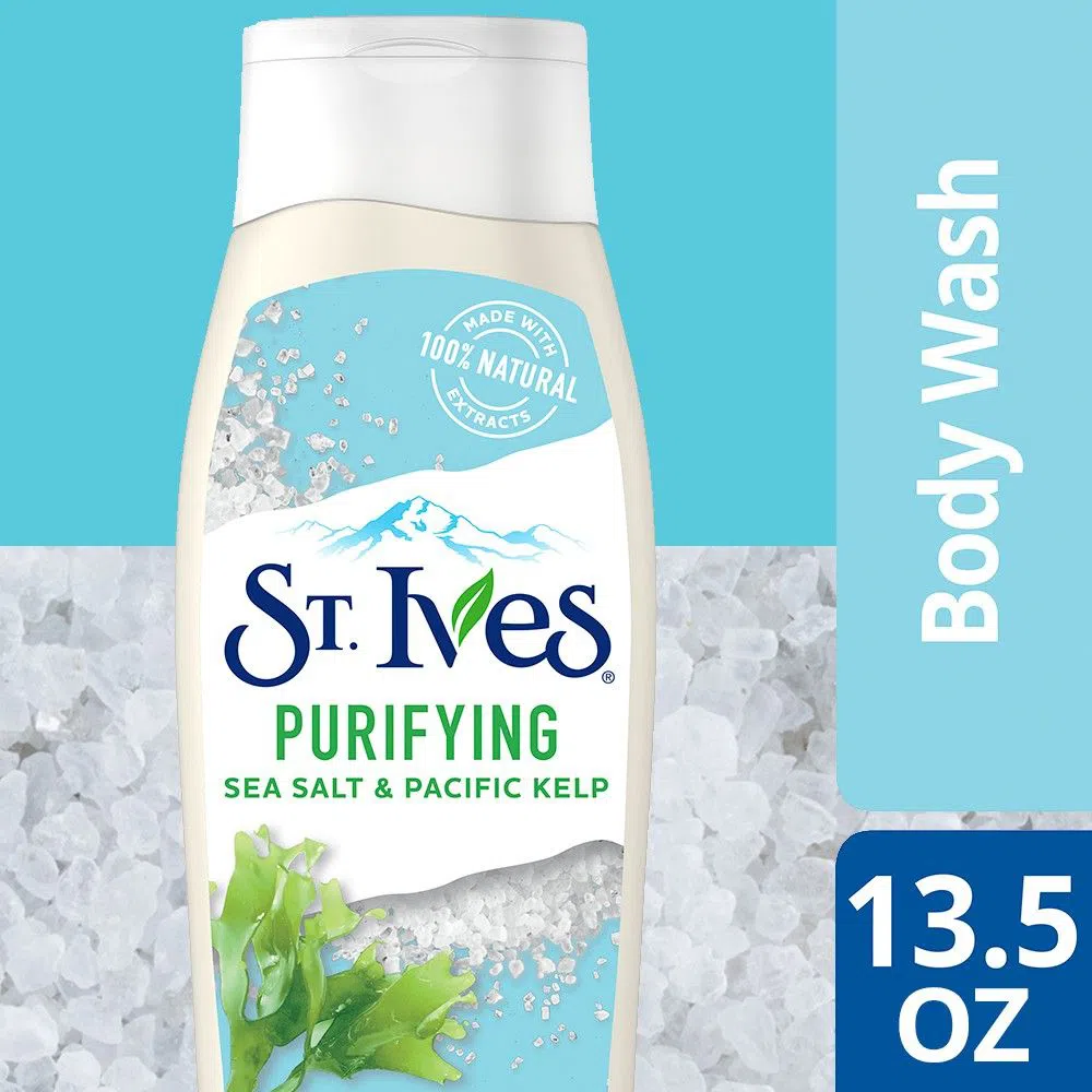 St. Ives Purifying Sea Salt & Pacific Kelp Body Wash - 709ml Thailand