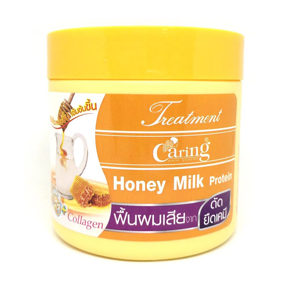 Caring Honey Milk Protein Hair Mask - 250ml Thailand