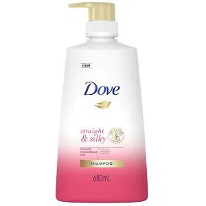 Dove Shampoo Straight & Silky - 680ml Thailand