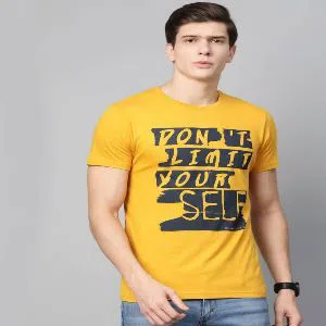 Dont Limit Yourself Mens Stylish Half Sleeve T-Shirt By TOS