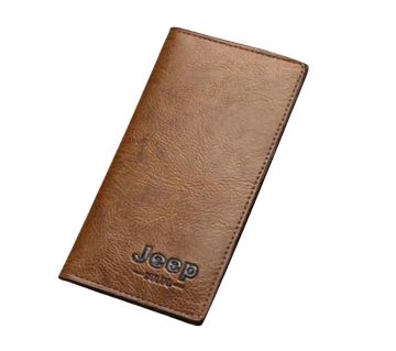 Artificial Leather Long Wallet