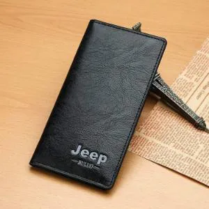 artificial leather mobile wallet