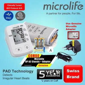 Automatic blood pressure monitor, Digital blood pressure monitor,  Microlife