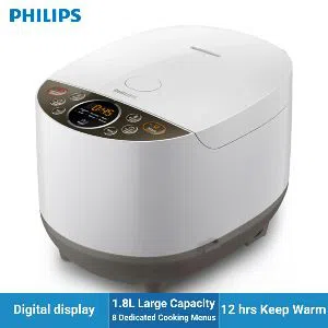 Philips HD4515/63 Fuzzy Logic Rice Cooker Viva Collection