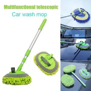Multifunctional 2 in 1 Chenille Microfiber Car Wash Mop
