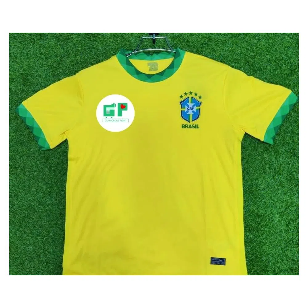 Brazil Home Copa Thai Premium Jersey 21/22