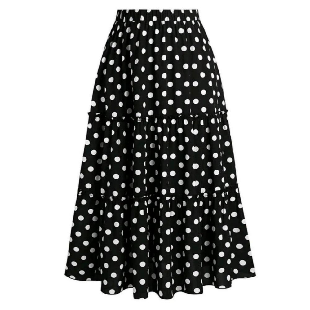 Girl/Women Linen Fabric Long Skirt - Free Size