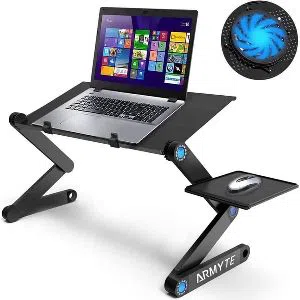 Laptop Table with Cooling Fan T8