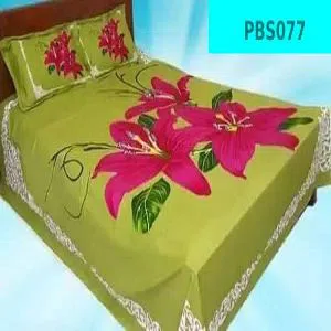 Print BedSheet with Pillow Covers PBS077 