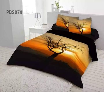 Print BedSheet with Pillow Covers PBS079 
