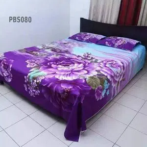 Print BedSheet with Pillow Covers PBS080 