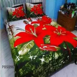 Print BedSheet with Pillow Covers PBS096 