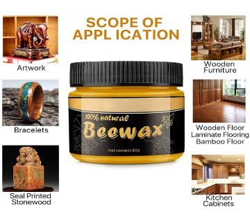 Natural Wood Seasoning Beeswax Furniture Polish Wax Wood Cleaner Conditioner Buy 2 get 1 free