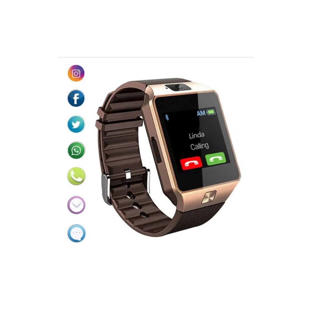 Smartwatch DZ09 Android Smart Watch with SIM Card and Camera Mobile Smart Watch Phones