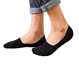 2 Pair Loafer Low Cut Socks for Men (Random Colour)