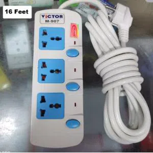 Multi extension socket multi plug-16 feet