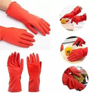 Best Kitchen Hand Gloves_(2pcs) / Hand Kitchen Gloves - Red