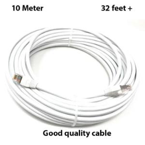 Cat6 ইন্টারনেট ক্যাবল Premium Cat6/Cat6e 1000Mbps RJ 45 Ethernet LAN Network Cable Cord Lead (10/15/20 meters)