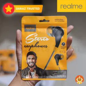 Realme buds 2 Wired Earbud In-ear mi Bass Subwoofer Stereo Earphones Hands-free 3.5mm