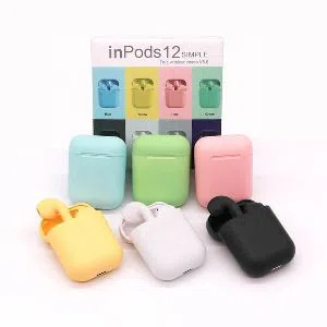 inpods 12 TWS Earphones i12 Bluetooth 5.0 Wireless Sport Earpiece in Pods 12 Earbuds With Charging Power Box