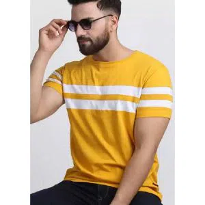 Yellow T-Shirt For Men