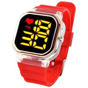 Silicone Belt Anti-Air LED Digital Water Resistant Sports Wrist Watch
