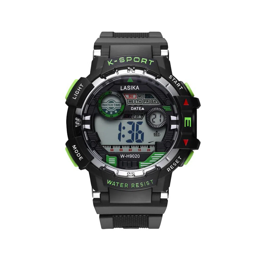 LASIKA W-H9020 Water Resistance/ Waterproof 50m Silicon Digital Watch for Men With Lasika Box 