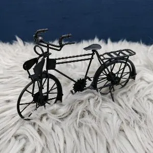 Cycle Showpiece Miniature (Metal, Hand Painted, Rickshaw Painting