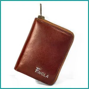 Original Leather Card Wallet 3 Fingla