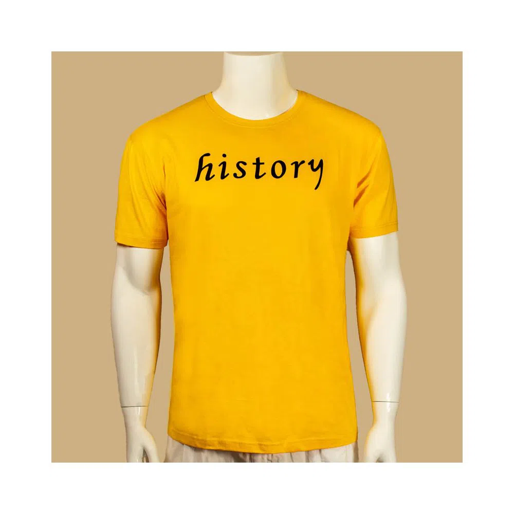 T-shirt very comfortable soft new casual yellow color
