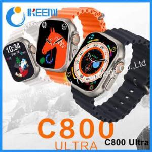 C800 Ultra Smart Watch for Men Women Series 8 1.99" Bluetooth Call Smartwatch Wireless Charging Watches