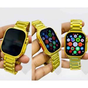 HK9 Ultra Golden Edition Smartwatch (Dual Straps)