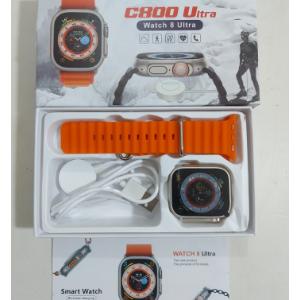 C800 Ultra Waterproof 1.99" HD Screen Smartwatch Wireless Charging