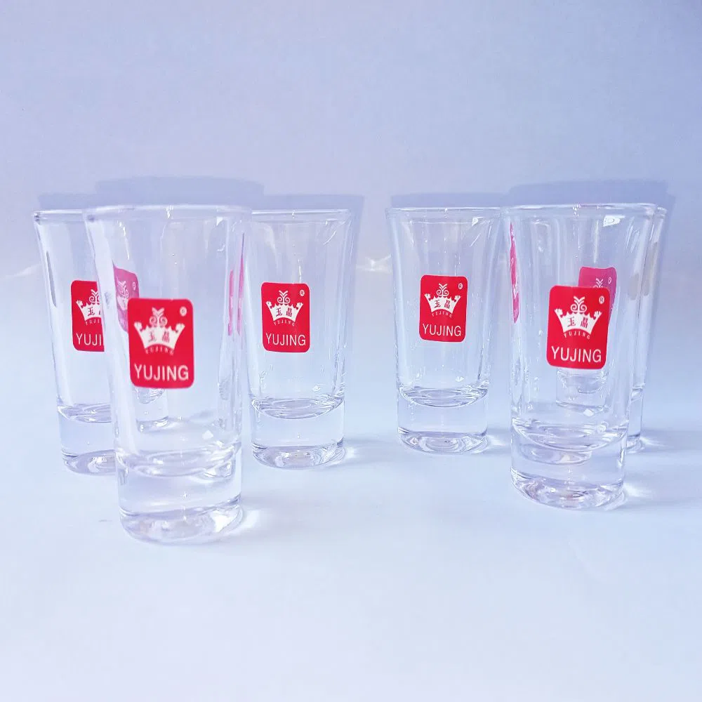 YUJING Mini Drinks Glass 6 Pieces set or Yujing Life Vogue Mini 6 Pcs Glass Set-50ml Model 9001