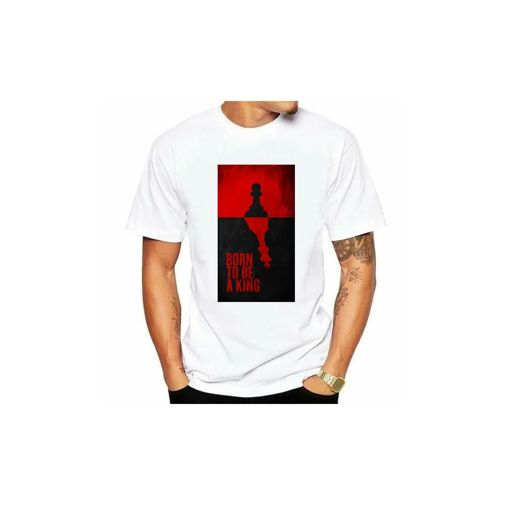 Born To Be A King Half Sleeve T-Shirt