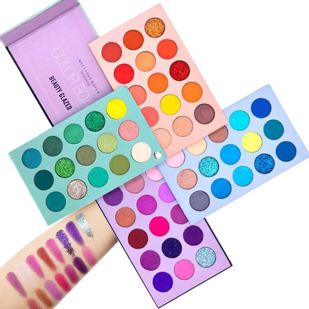 Beauty Glazed Makeup Palette 60 Colors Supper Pigmented Color Board Long Lasting Eyeshadow Palette Mattes - China
