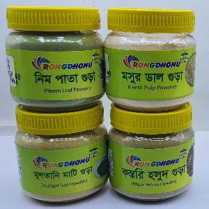 Face Cleaning Combo Pack, (Neem, Kostur Holud, Multani, Mosur Dal) 400gram BD
