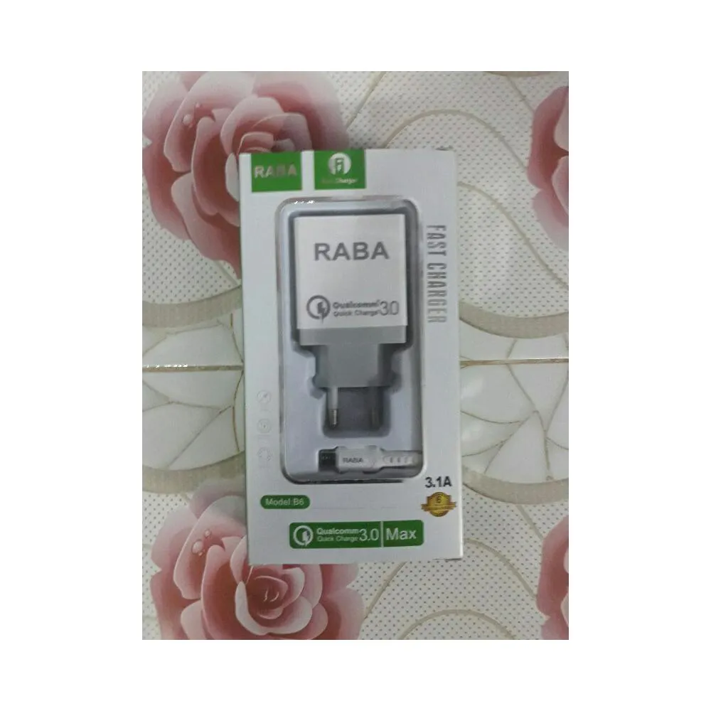 RABA QUALCOMM 3.0 QUICK CHARGE FAST CHARGER