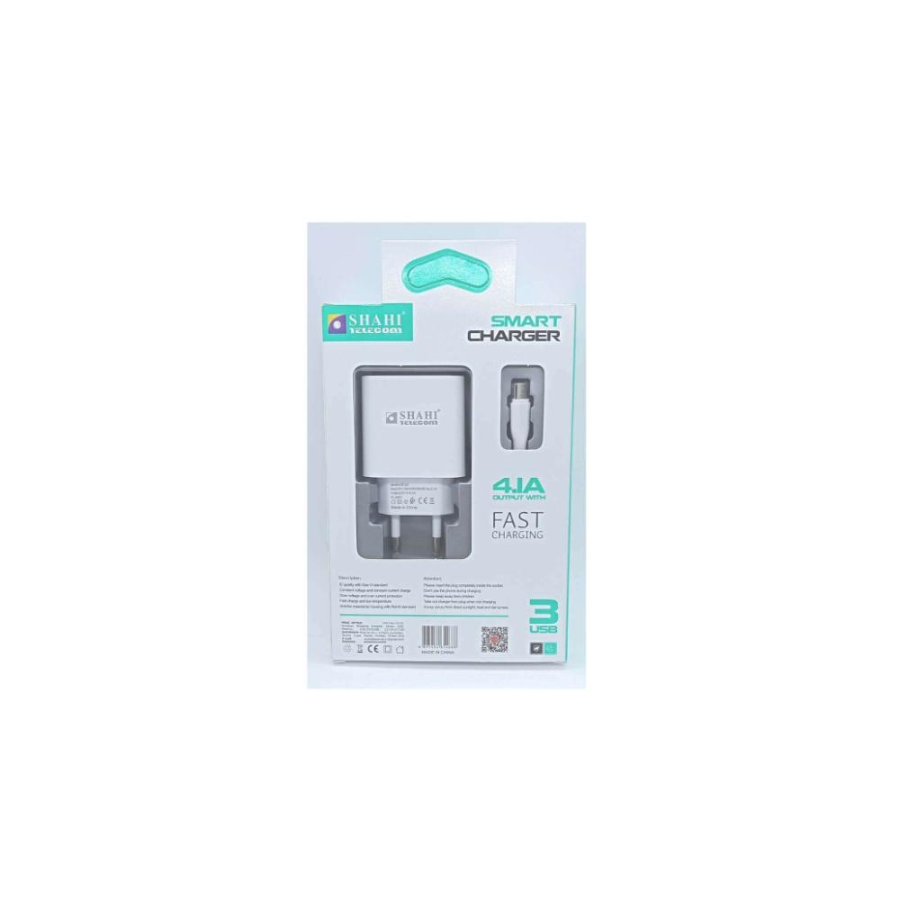 Shahi 4.1A Micro Super Fast Mobile Charger 27W ST50