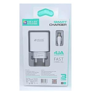 Shahi 4.1A Micro Super Fast Mobile Charger 27W ST50