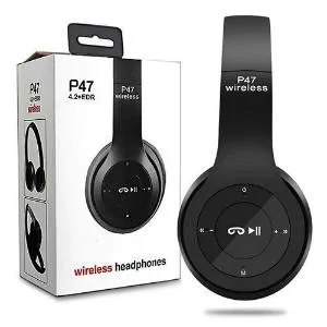 P47 Headband Foldable Stereo Bluetooth Headphones Wireless Headset 